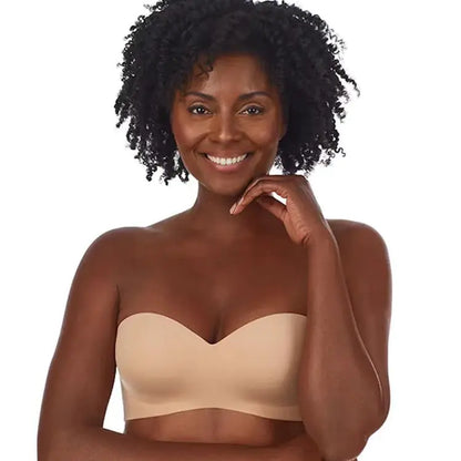 2023 Invisible Strapless Half Cup Push-Up Bra