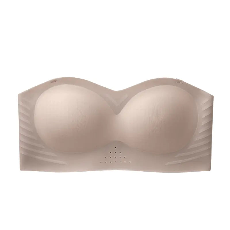 Strapless Push-Up Bra for Small Busts, Anti-Slip