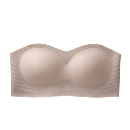 Strapless Push-Up Bra for Small Busts, Anti-Slip