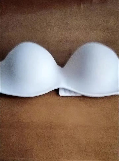 2023 Invisible Strapless Half Cup Push-Up Bra