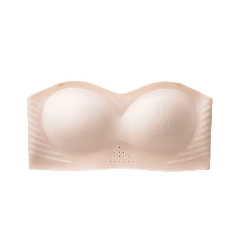 Strapless Push-Up Bra for Small Busts, Anti-Slip